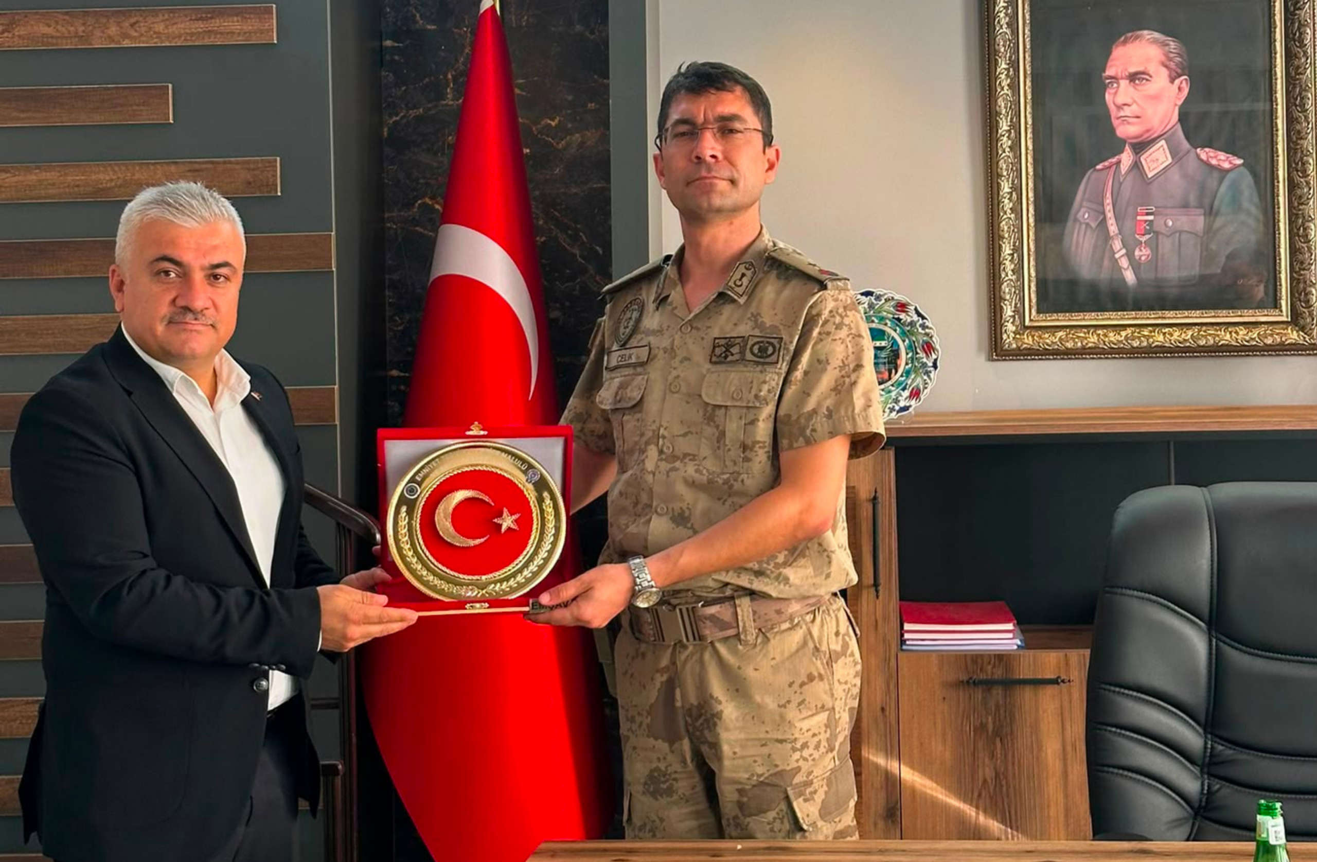 EMŞAV Şırnak İl Başkanlığından Silopi İlçe Jandarma Komutanlığına Ziyaret