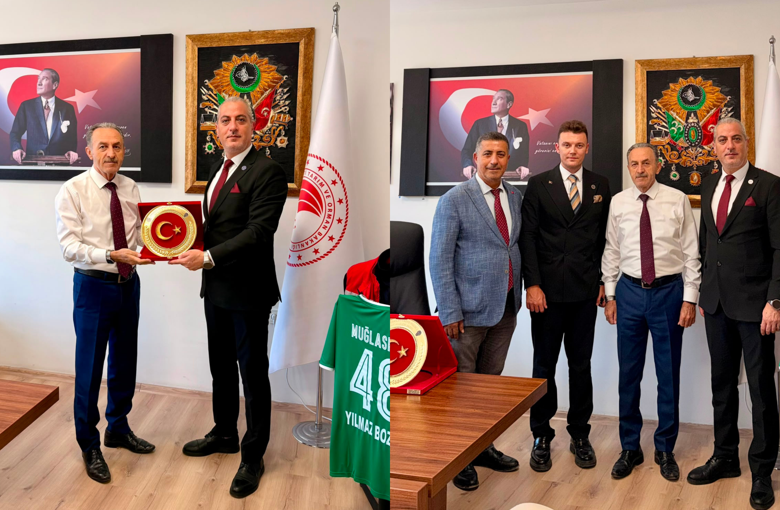 EMŞAV Heyetinden Muğla İl Tarım ve Orman Müdürlüğüne Ziyaret