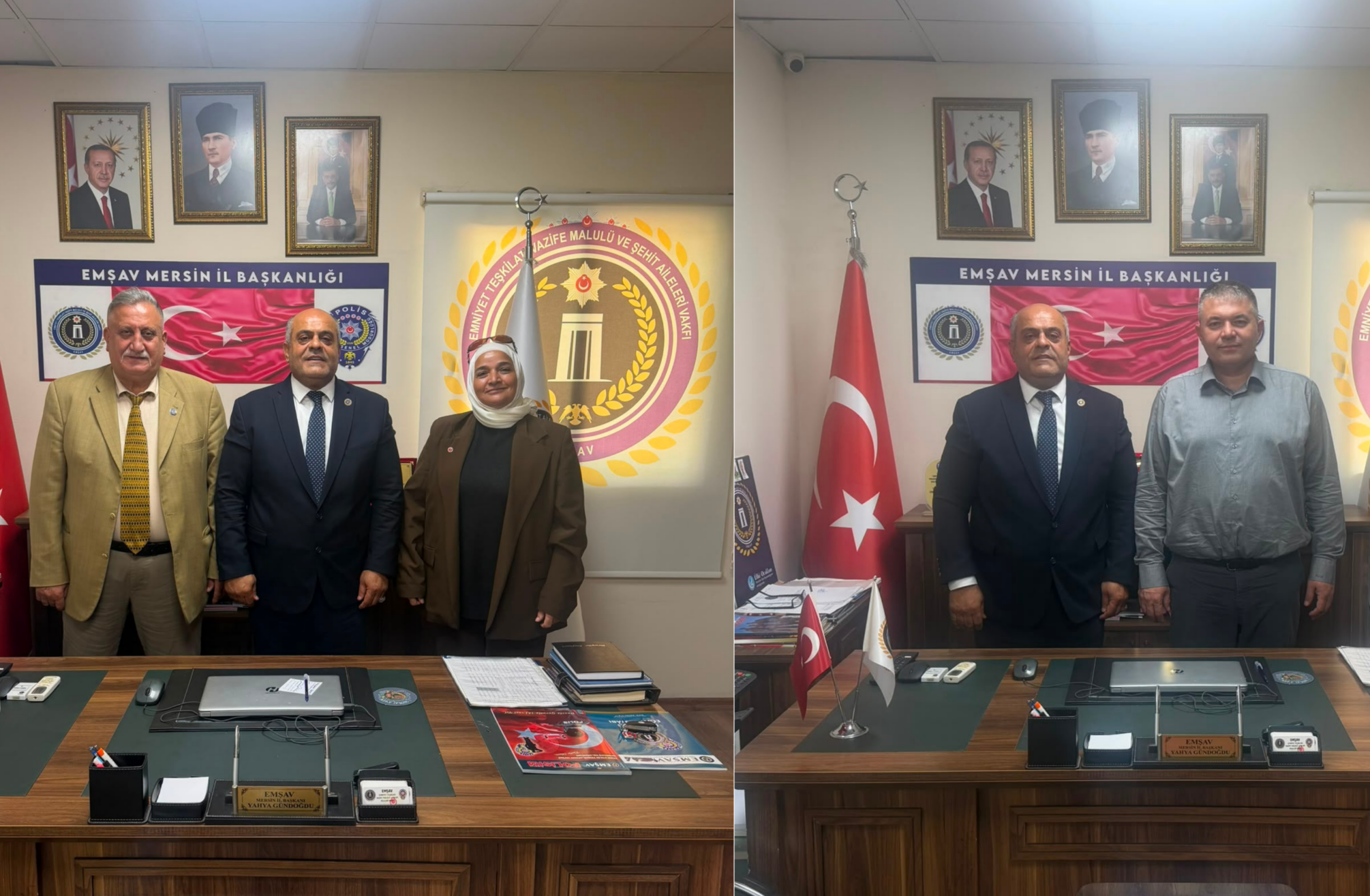 EMŞAV Mersin İl Başkanlığında İki Ayrı Ziyaret Gerçekleşti