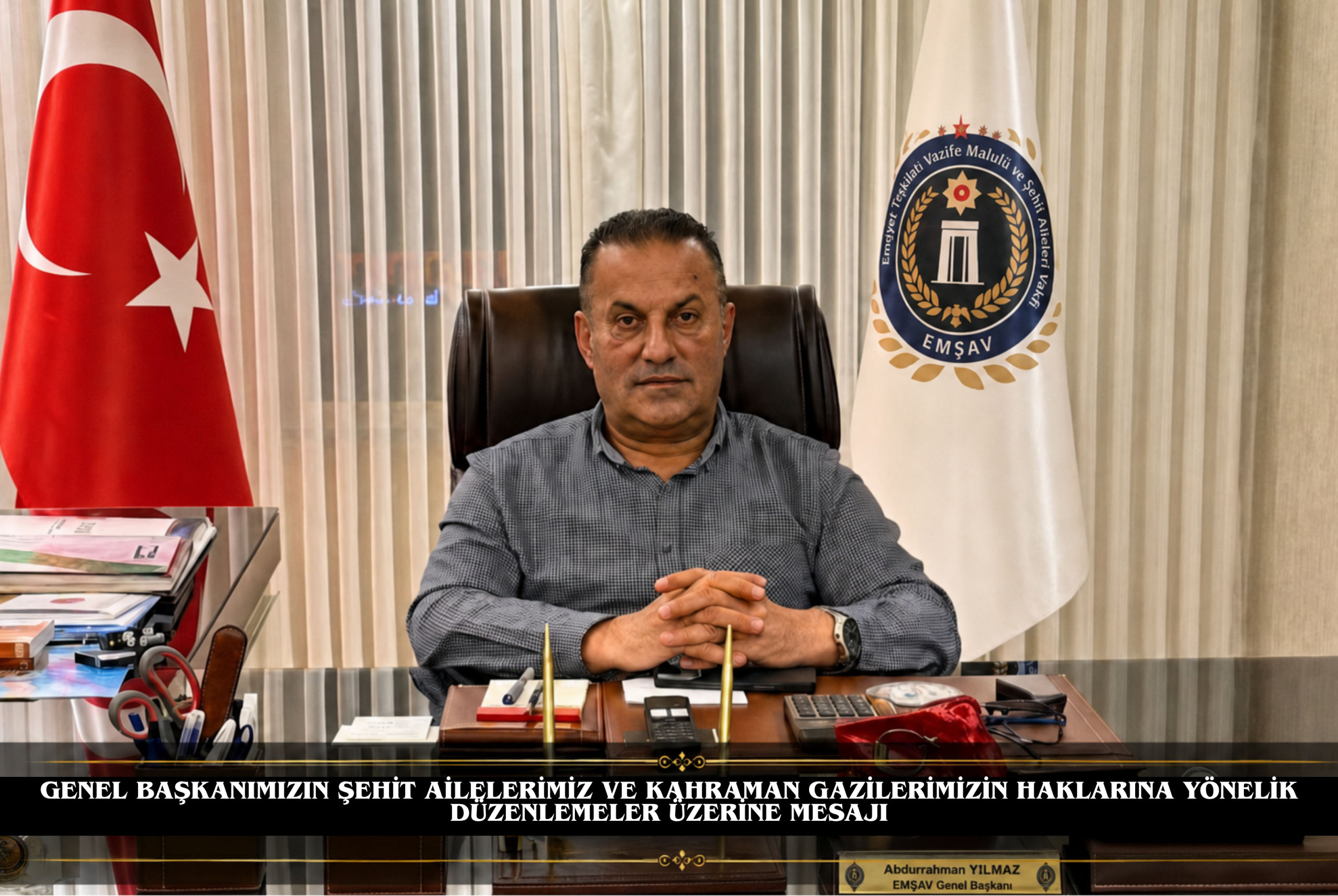 Şehit ailelerimiz ve kahraman gazilerimizin haklarına yönelik hayata geçirilen düzenlemeleri büyük bir memnuniyetle karşılıyoruz.
