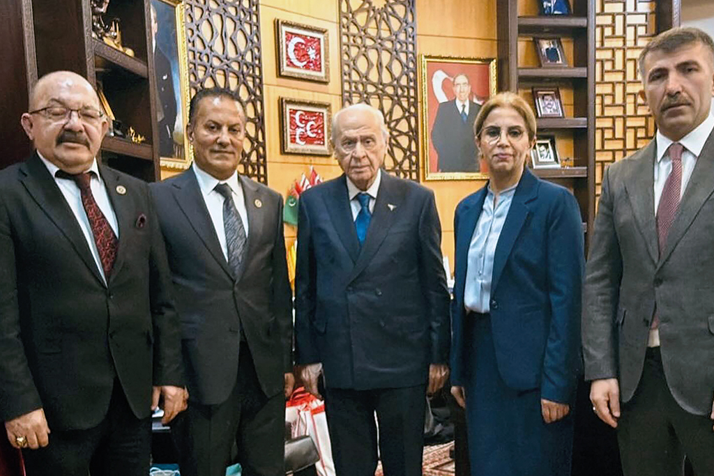 MİLLİYETÇİ HAREKET PARTİSİ (MHP) GENEL BAŞKANI SAYIN DEVLET BAHÇELİ MAKAMINDA ZİYARET EDİLDİ.